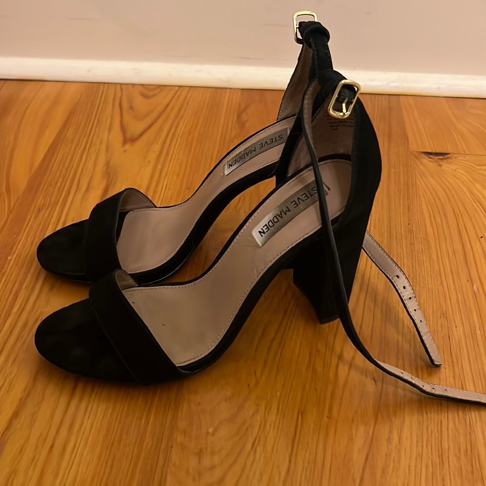 Steve Madden size 9 block heel shoes